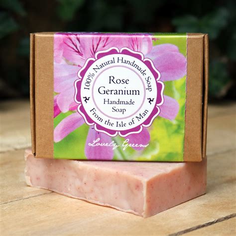 rose geranium soap